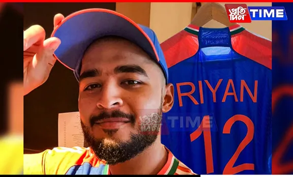 Riyan Parag Reveals India Jersey Ahead of Zimbabwe Series Debut