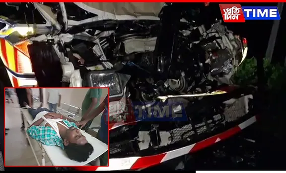 Tragic Ambulance Collision in Assam's Kaliabor Leaves Doctor Critical, 3 Injured