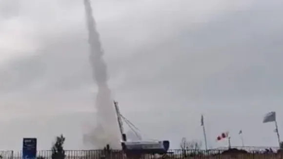 India's First Reusable Hybrid Rocket 'RHUMI-1' Successfully Launched