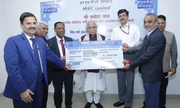 NHPC Pays Final Dividend Of Rs 338.51 Cr To Govt For FY 2023-24