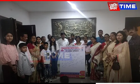 Golaghat Launches Mass Signature Campaign for Tobacco-Free Youth 2.0