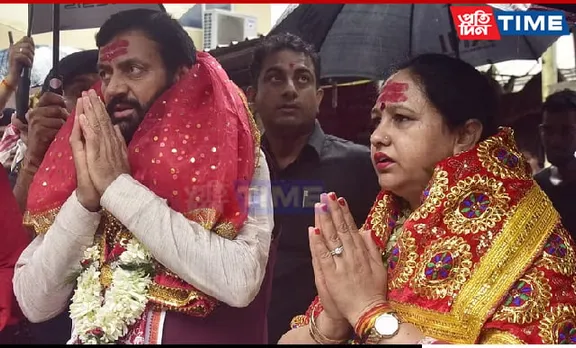 Haryana CM Nayab Singh Saini Offers Prayers at Kamakhya Temple