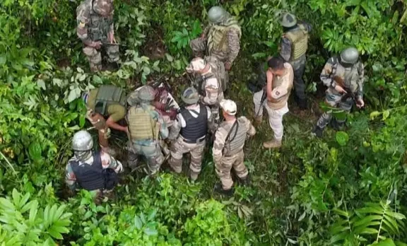 Manipur: Security Forces Recover Arms Cache In Coordinated Raids