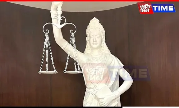 'Open Eyes, Holding the Constitution': SC Unveils New Lady of Justice Statue