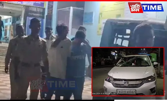 Police Operation Against Int'l Car Traffickers in Guwahati Leaves 9 Officers Hurt