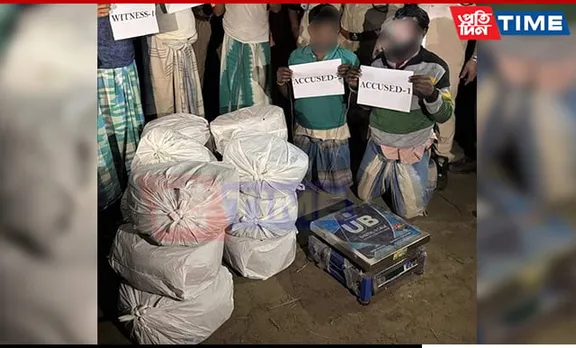 Assam: Two Held With 75 Kg Ganja In Morigaon