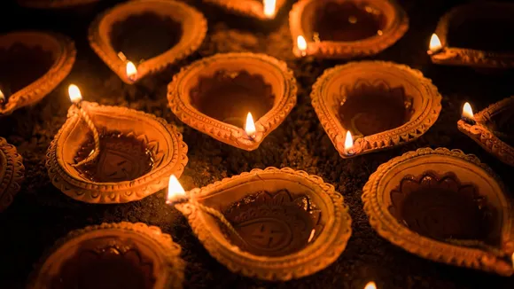 Guwahati's Oil Lamp Market Bustles with Activity Ahead of Diwali