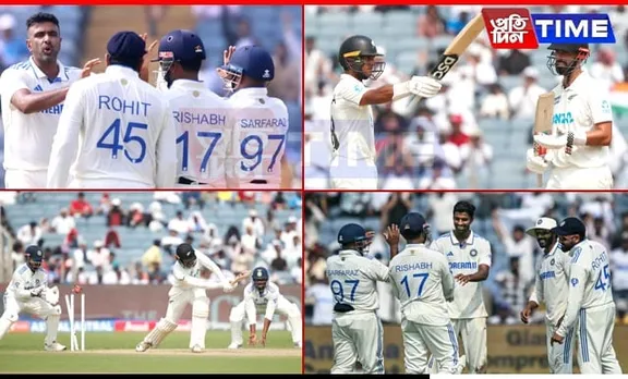 Sundar Spins New Zealand Out as India Takes Charge in 2nd Test