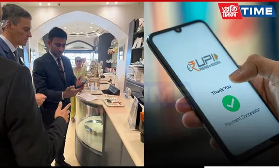 Mumbai: Spanish PM Pedro Sanchez Uses UPI to Purchase Lord Ganesha Idol