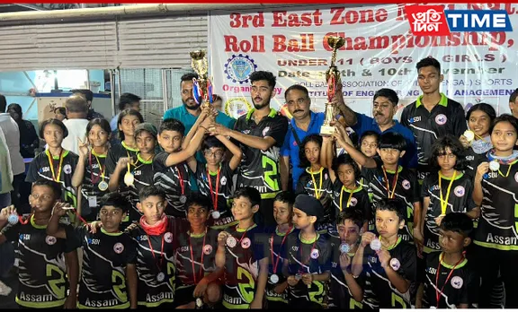 Assam Girls Clinch Title at 3rd East Zone National Mini Roll Ball Championship