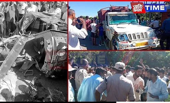 4 Killed, 1 Injured in Head-On Collision Between Auto & Bolero Pick-Up in Assam