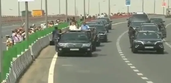 PM inaugurates first phase of the Delhi-Meerut expressway