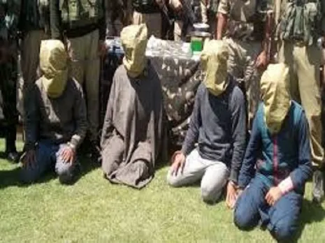 Baramulla police busts a LeT unit, arrests four