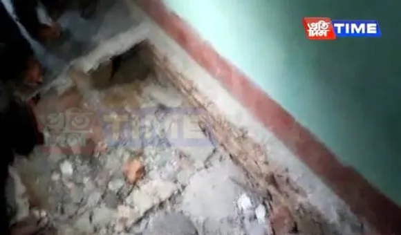 Two students injured as floor collapses during earthquake at a school in Mangaldoi