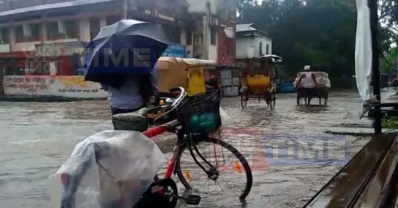Artificial flood hits Silchar