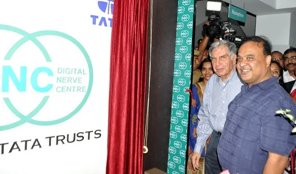 Ratan Tata and Himanta Biswa Sarma inaugurate Digital Information Nerve Centre in Guwahati