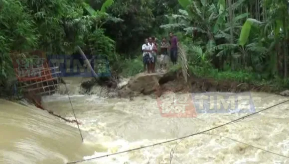 Patharkandi under the impact of flood for 2nd time in a month