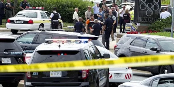 5 killed in shooting inside newspaper office in Maryland, US