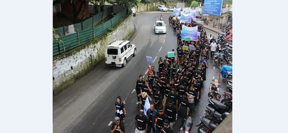 Aizawl hosts ‘Walk in the Dark’