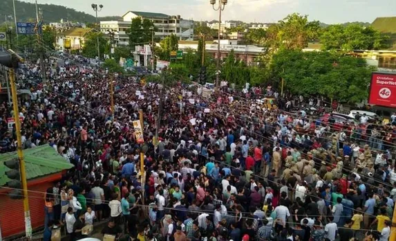 Thousands throng Guwahati Street to seek justice in Karbi Anglong mob lynching incident