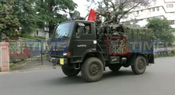 Shillong violence: Army conducts fourth flag march