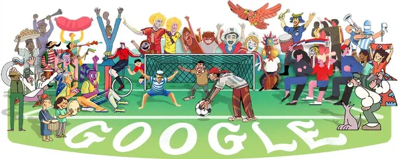 Google dedicates its doodle to FIFA WC’s cultural diversity