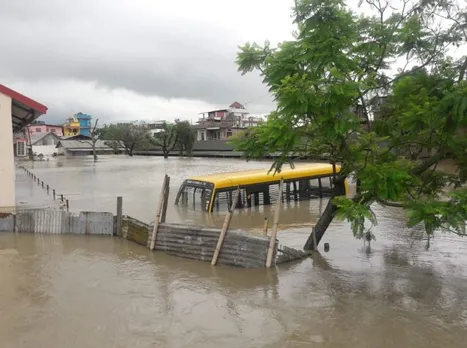 Flood creates havoc in Manipur