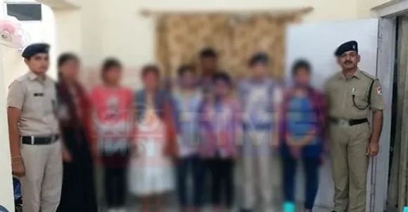 5 girls, 1 boy rescued from trafficker at Rangiya Junction