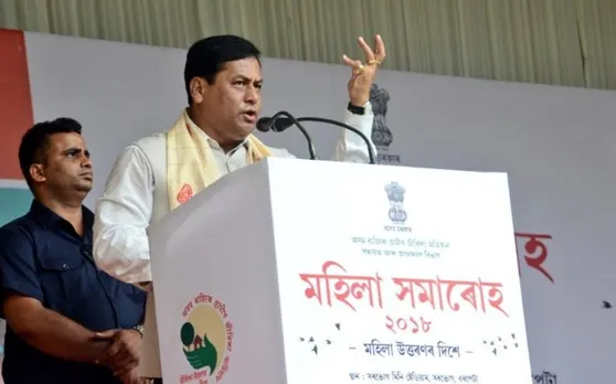 CM Sonowal attends seventh edition of Mahila Samaroh in Sorbhog