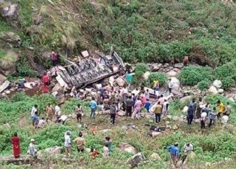 Uttarakhand | 47 killed as bus falls down a gorge