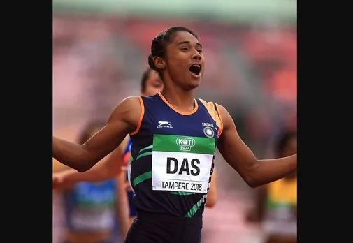 Hima Das training in Ukraine