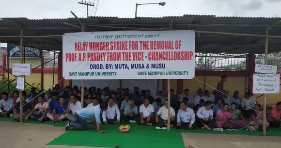 Manipur University issue rocks both outside and inside State Assembly