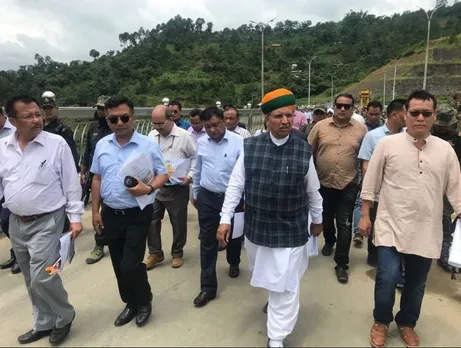 MoS Water Resources visits Manipur: Takes stock of flood situation
