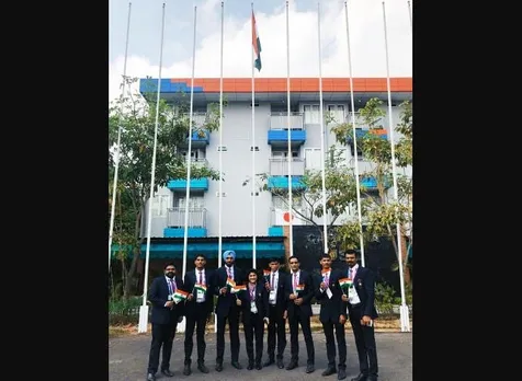Indian contingent hoists tricolor at Asian games village to mark I-Day celebration