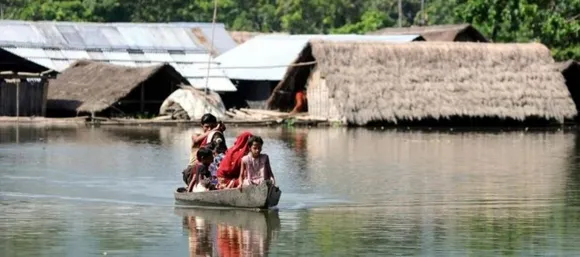 NEEPCO excess water submerges over 100 villages in Golaghat