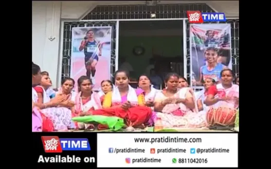 Hima’s native village overjoyed over her Medal win