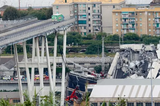 At least 35 Killed As Bridge Collapses In Italy