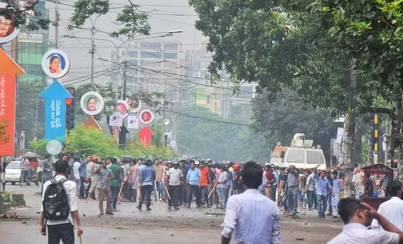 Students protest demanding road safety in Dhaka; journalists, students attacked