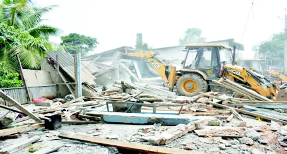 Day two of massive eviction drive at Jorabat