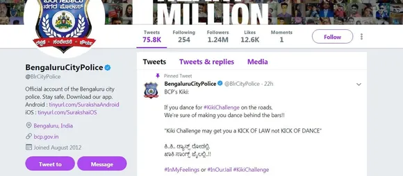 #KikiChallenge declared ‘offense punishable by the law’ by Bengaluru Police