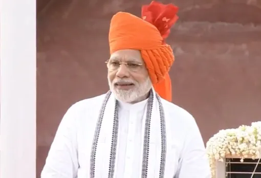 PM addresses nation on its 72nd I-Day, announces manned mission to space by 2020