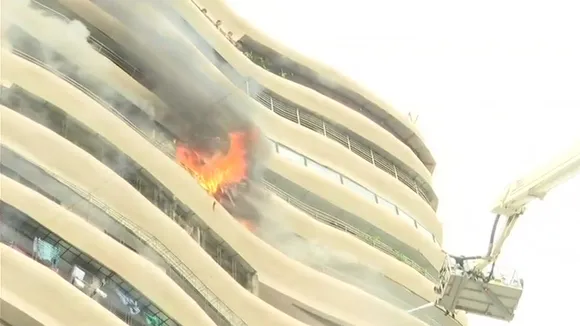 4  killed , several  injured in Mumbai’s Crystal Tower fire break out