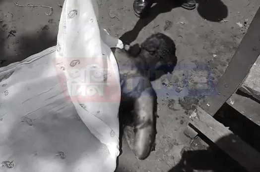 Burnt body of a woman hints foul play in Sivasagar