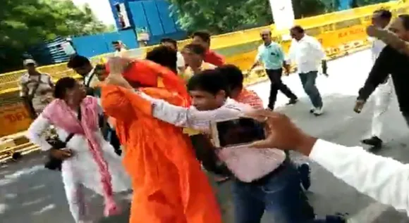 Swami Agnivesh attacked again, near BJP office