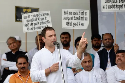 Bharat Bandh: Rahul Gandhi leads march in Delhi