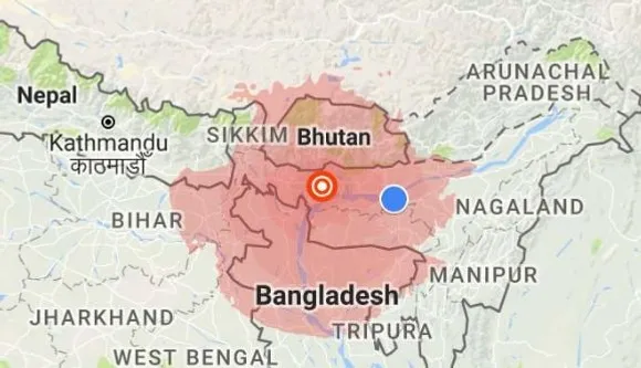 Earthquake jolts Assam