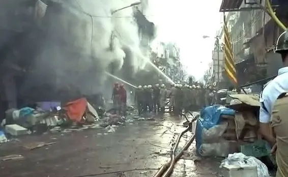Major fire breaks out in Kolkata Market