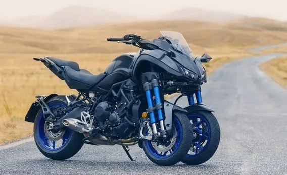 Yamaha unveils three-wheeled Niken