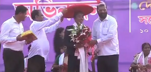 AASU felicitates Hima Das