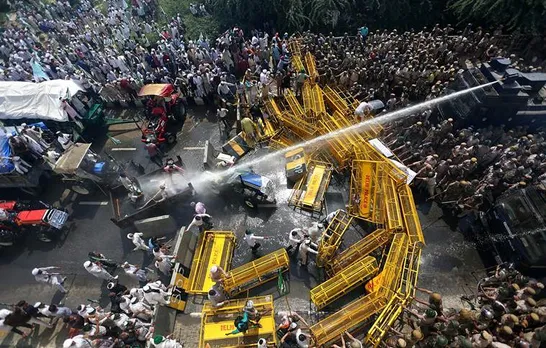 Protesting farmers end Kisan Kranti Padyatra